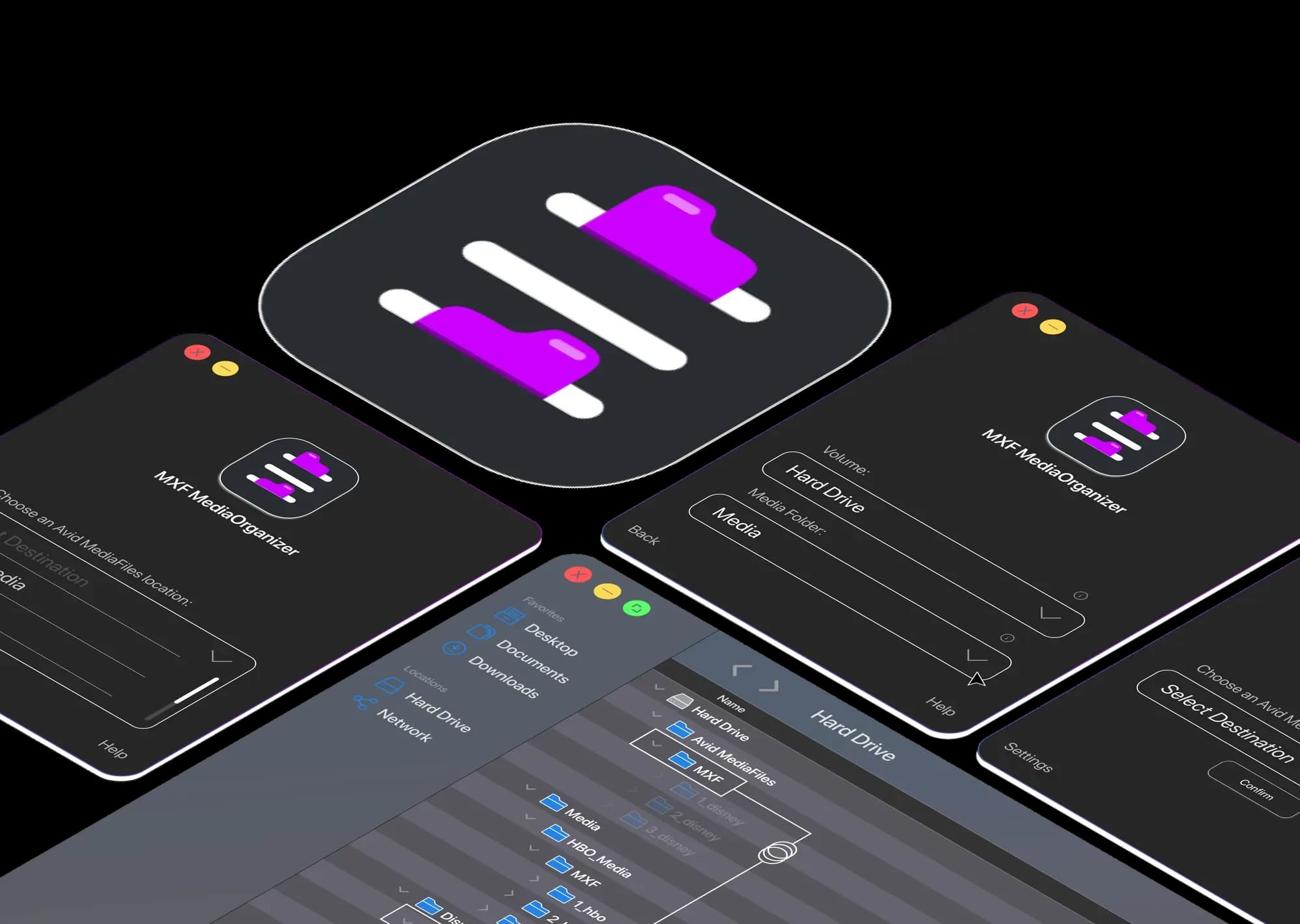 Avid MXF Organizer